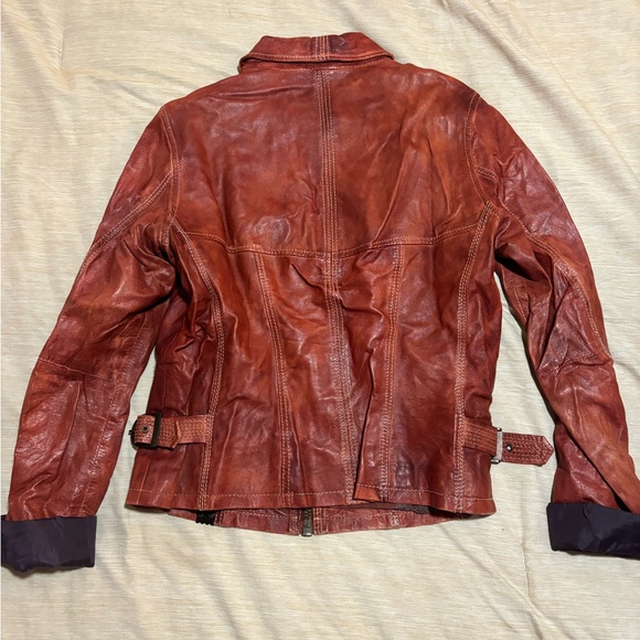 CAMPUS by Marc O’Polo Leather Jacket - Size Large - Picture 2 of 3